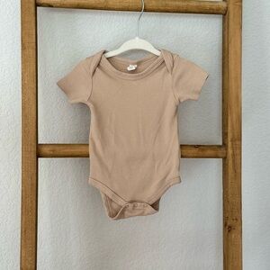 Colored Organics Tan Onesie